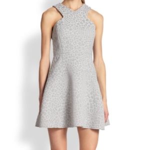 NWOT Tibi Rime Jacquard Leopard Dress